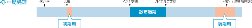 カウンシル®コンプリート ジャンボの上手な使い方（直播水稲）