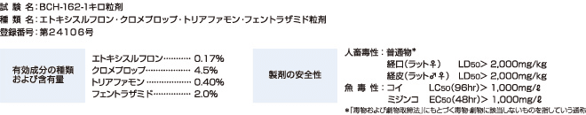 薬剤の概要と製剤の安全性