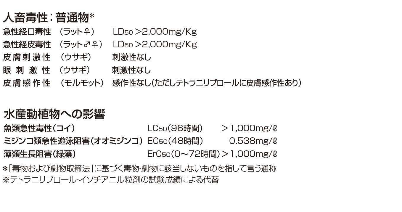 安全性（製剤）